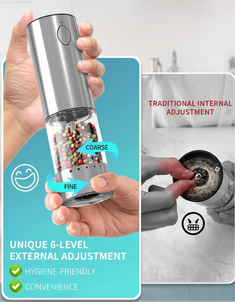 2-Pack Auto-Refill Grinders